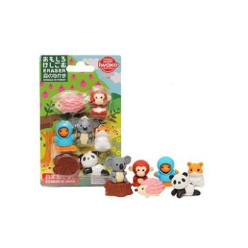 Iwako Forest Animals Set – balenie 7 ks (4991685201218)