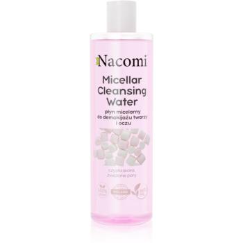 Nacomi Micellar Cleansing Water micelárna voda pre hydratáciu pleti a minimalizáciu pórov 400 ml