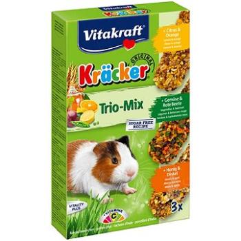 Vitakraft pochúťka pre morčatá Kräcker Mix citrus zelenina med 3 ks (4008239252265)