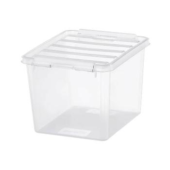Cutie de depozitare SmartStore Classic cu cleme albe, 3 l, 3 l