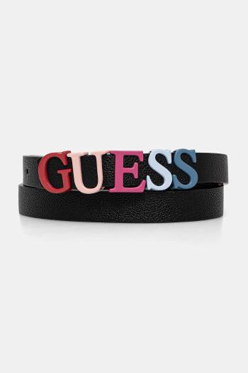 Opasok Guess čierna farba, J5GZ09 WFZL0