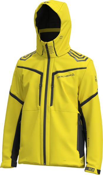 Fischer RC4 Jacket Yellow 2XL Lyžiarska bunda