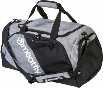 Meatfly Rocky Duffel Bag Utazótáska Black/Grey