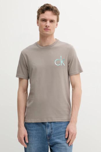 Bavlnené tričko Calvin Klein pánske, s potlačou, K10K114146
