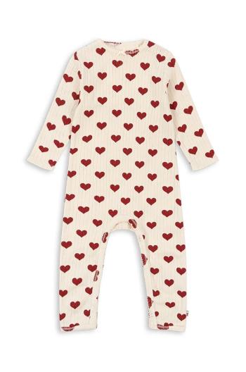 Bavlnené dupačky pre bábätká Konges Sløjd MINNIE ONESIE GOTS KS101611