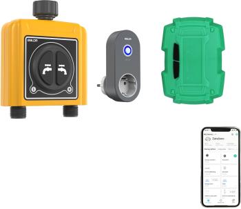 Öntöző készlet Immax NEO LITE Smart Locsolórendszer, kettős + talajnedvesség-érzékelő, WiFi