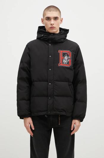 Bunda Billionaire Boys Club Mascot Puffer Jacket pánska, čierna farba, zimná, B24305