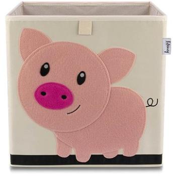 Lifeney Box úložný PRASIATKO, 33 × 33 × 33 cm (833366)
