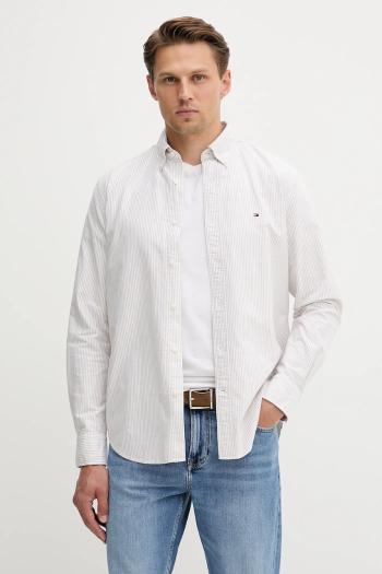 Bavlnená košeľa Tommy Hilfiger regular, s golierom button-down, MW0MW36238