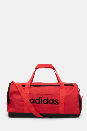 Taška adidas Linear Duffel červená farba, IN6118
