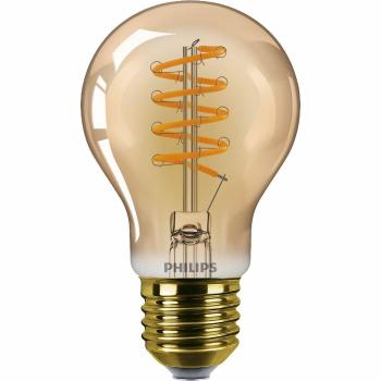 Philips LED filament žiarovka E27 A60 5,5W (40W) 2200K stmievateľná, jantárová