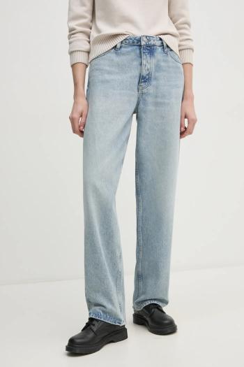 Rifle Calvin Klein Jeans dámske, vysoký pás, J20J224550
