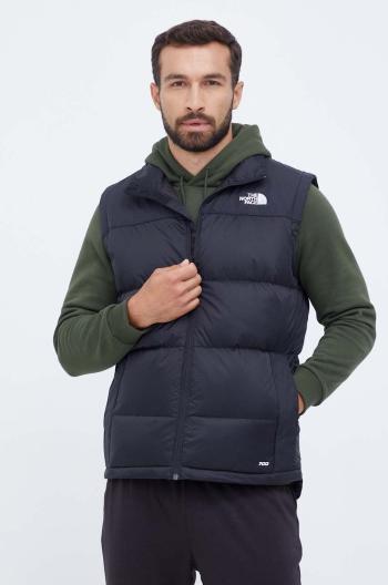 Páperová vesta The North Face DIABLO DOWN VEST pánska, čierna farba, zimná, NF0A4M9KKX71