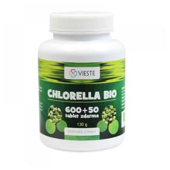 Vieste Chlorella 600 + 50 tabliet zdarma