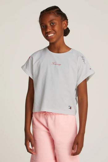 Detské tričko Tommy Hilfiger biela farba, KG0KG08300