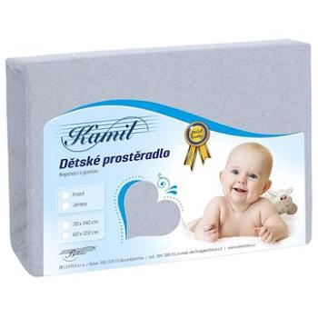 Bellatex Detská jersey – 60 × 120 cm – sivá (4587)