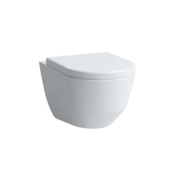 Laufen - Pro Závesné WC, 530x360 mm, rimless, s LCC, biela H8209664000001