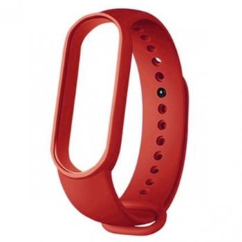 BStrap Silicone remienok na Xiaomi Mi Band 5/6/7, mahogany red (SXI011C08)