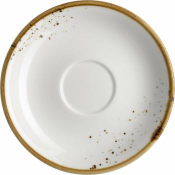 Mäser Espresso tanier Pintar Bielo-hnedé bodky 13cm, S