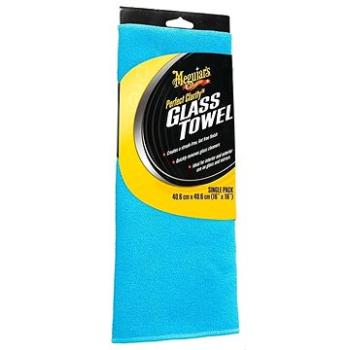 Meguiars Perfect Clarity Glass Towel – mikrovláknová utierka na okná a sklá, 40 cm × 40 cm (X210300)
