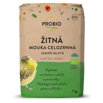 PROBIO Múka ražná celozrnná jemne mletá BIO 1 kg