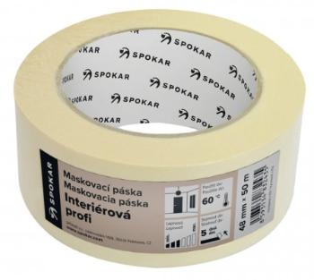 SPOKAR - Maskovacia maliarska páska PROFI 48mm x 50m