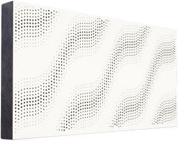 Mega Acoustic FiberPRO120 SineWave White/Black Absorpčný drevený panel