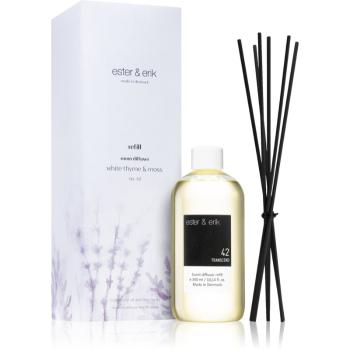 ester & erik room diffuser white thyme & moss (no. 42) náplň do aróma difuzérov 300 ml