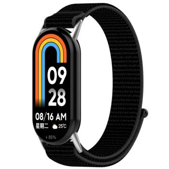 NYLON Vymeniteľný remienok pre Xiaomi Smart Band 9 čierny