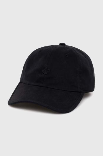 Bavlnená mikina adidas Originals Premium Essentials Dad Cap čierna farba, jednofarebná, IC3031