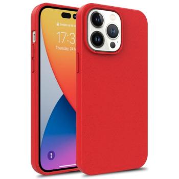 ECO RUBBER Ochranný obal Apple iPhone 14 Pro Max červený