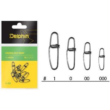 Delphin Crosslock Snap C-03 Veľkosť 00 10 ks (8586018464987)