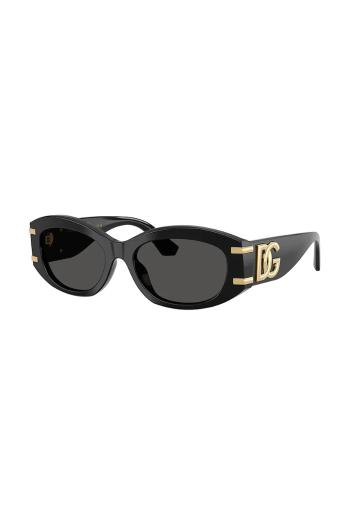 Slnečné okuliare Dolce & Gabbana čierna farba, 0DG4502