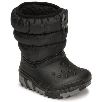 Crocs  Classic Neo Puff Boot T  Obuv do snehu Čierna