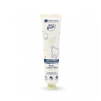LA SAPONARIA Zubná pasta WonderWhite Mäta a aktívne uhlie BIO 75 ml