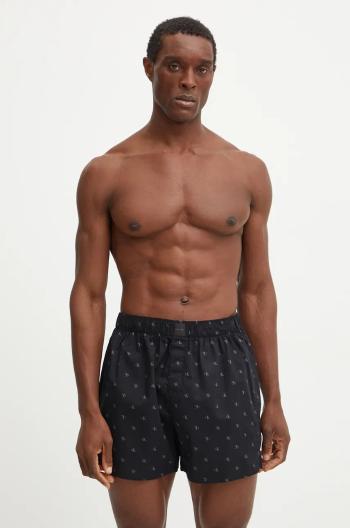 Bavlnené boxerky Calvin Klein Underwear čierna farba, 000NM2693E