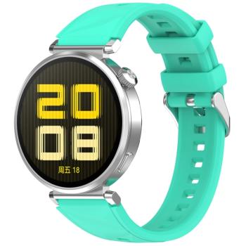 SILICONE Vymeniteľný remienok pre Huawei Watch GT 5 Pro 42mm svetlozelený