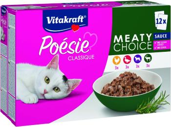 VITAKRAFT Mäsová omáčka pre mačky 12 x 85 g
