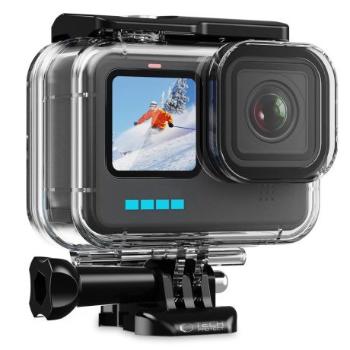 Tech-Protect GA200 vodotesné puzdro na GoPro Hero 9 / 10 / 11 / 12 / 13, priesvitné