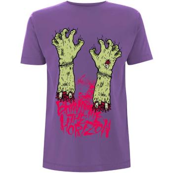 Bring me the horizon tričko Zombie Hands Fialová XXL