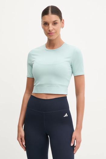 Tréningové tričko Calvin Klein Performance zelená farba, LVGWS5K144
