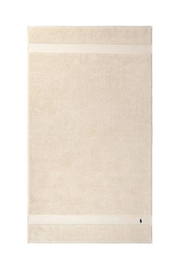 Bavlnený uterák Ralph Lauren Polo Player Pale Oak 90 x 160 cm béžová farba