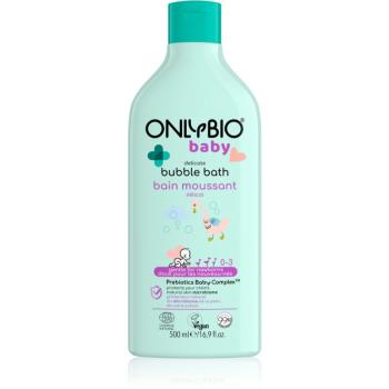 OnlyBio Baby Delicate pena do kúpeľa a čistiaci gél pre deti od narodenia 500 ml