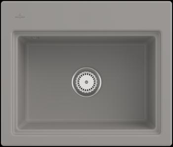 VILLEROY & BOCH VILLEROY & BOCH - Keramický drez Villeroy &amp; Boch Subway Style 60 S, 336A01KD, Fossil 336A01KD