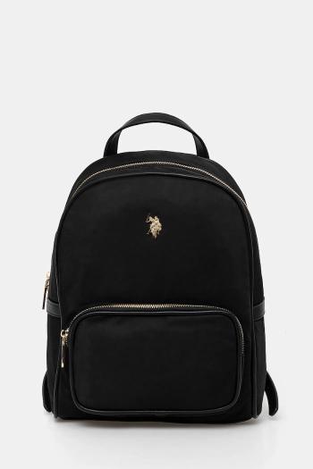 Ruksak U.S. Polo Assn. Houston dámsky, čierna farba, malý, jednofarebná, BEUHU6388WZC
