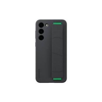 Samsung Galaxy S23+ Silikónový zadný kryt s pútkom čierny (EF-GS916TBEGWW)