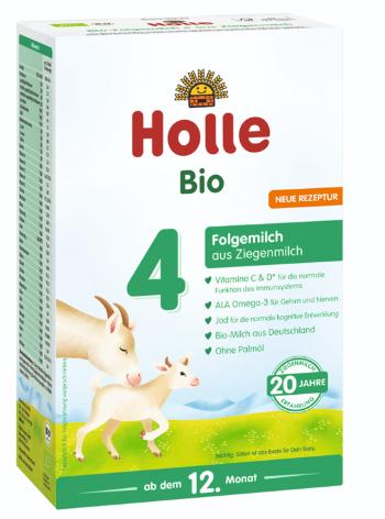 HOLLE bio mliečna výživa pokračovacia na báze kozieho mlieka 4 od 12. mesiaca 400 g