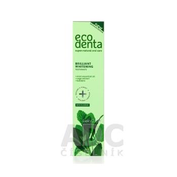 EcoDenta BRILLIANT WHITENING mint