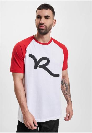 Rocawear Tshirt wht/red - L