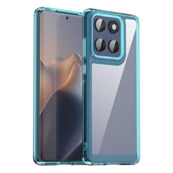 CRYSTAL Ochranný kryt pre Motorola Edge 60 / Edge 60 Fusion tyrkysový